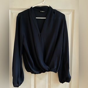 Shein Blue Blouse